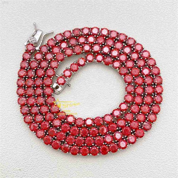 new style hip hop mens 4mm necklace garnet gra vvs moissanite 925 silver tennis chain
new style hip hop mens 4mm necklace garnet gra vvs moissanite 925 silver tennis chain