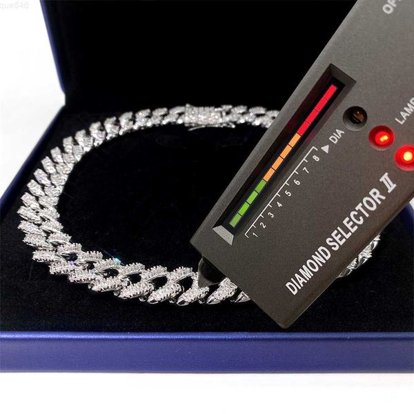 fully iced out jewelry urban jewelry luxury moissanite diamond micro pave bling hip hop choker gold cuban link chain, Silver
fully iced out jewelry urban jewelry luxury moissanite diamond micro pave bling hip hop choker gold cuban link chain, Silver