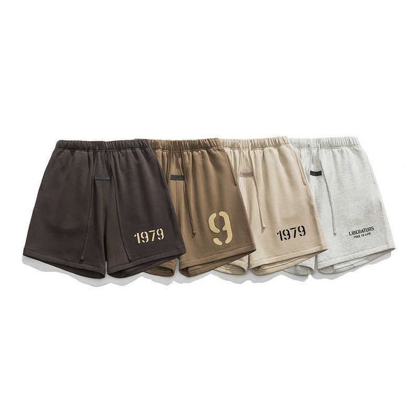 p9xz 2023 men's and women's fashion shorts high street brand ess couple sports capris summer 1979 pants, White;black
p9xz 2023 men's and women's fashion shorts high street brand ess couple sports capris summer 1979 pants, White;black
