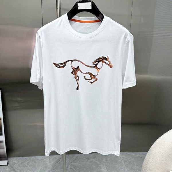 cotton short sleeved tshirts mens womens sweatshirt hms designer tshirt pullover shirts men polos tee h horse 3d printed casual t-shirt luxu, White;black
cotton short sleeved tshirts mens womens sweatshirt hms designer tshirt pullover shirts men polos tee h horse 3d printed casual t-shirt luxu, White;black