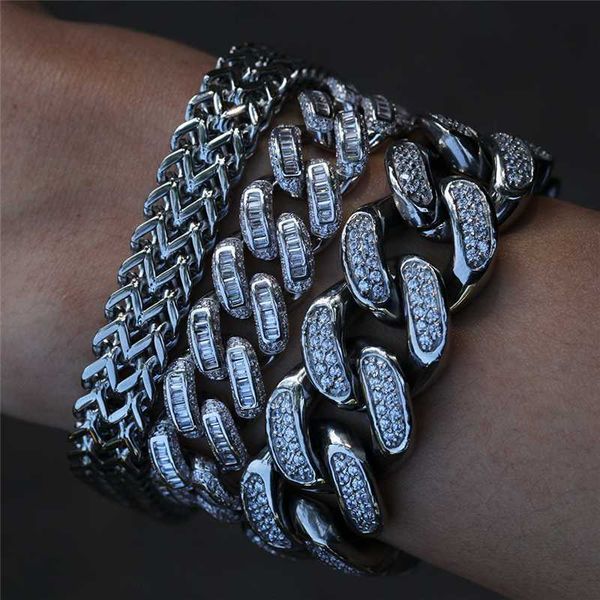 qianjian fashion jewelry vvs moissanite 925 sterling silver 6mm cuban chain bracelets
qianjian fashion jewelry vvs moissanite 925 sterling silver 6mm cuban chain bracelets
