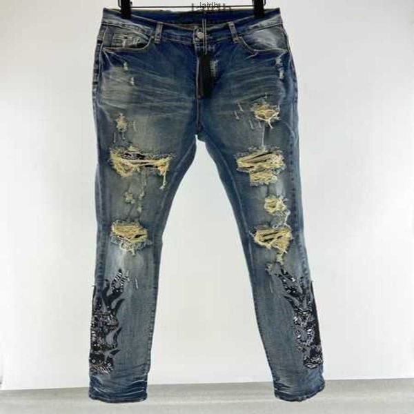 men's jeans distressed ripped skinny jean mens fired patten leg slim motorcycle moto biker causal denim pants hip hop m6aj, Blue
men's jeans distressed ripped skinny jean mens fired patten leg slim motorcycle moto biker causal denim pants hip hop m6aj, Blue