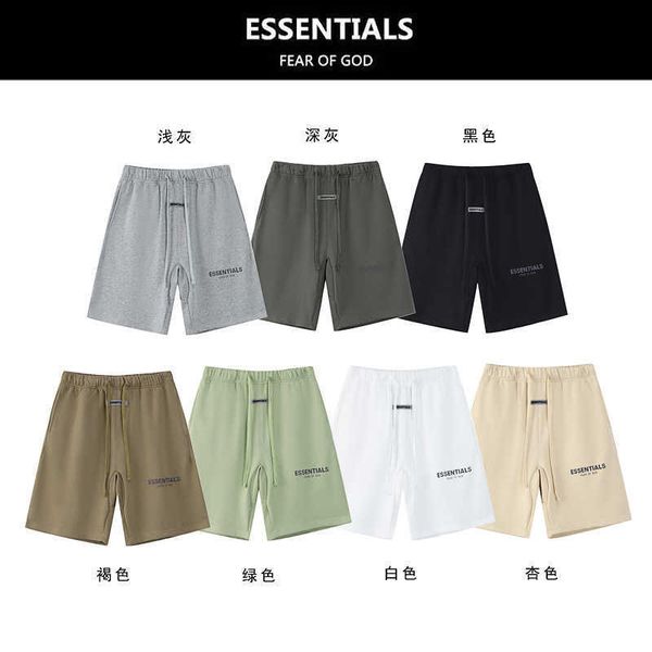 pqe6 2023 men's and women's fashion shorts high street brand ess drawstring reflective loose quarter pants trend, White;black
pqe6 2023 men's and women's fashion shorts high street brand ess drawstring reflective loose quarter pants trend, White;black
