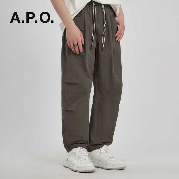 men's wear | casual pants apo summer men's american simple straight leg pants solid color double pleated loose thin style sports p, Black
men's wear | casual pants apo summer men's american simple straight leg pants solid color double pleated loose thin style sports p, Black