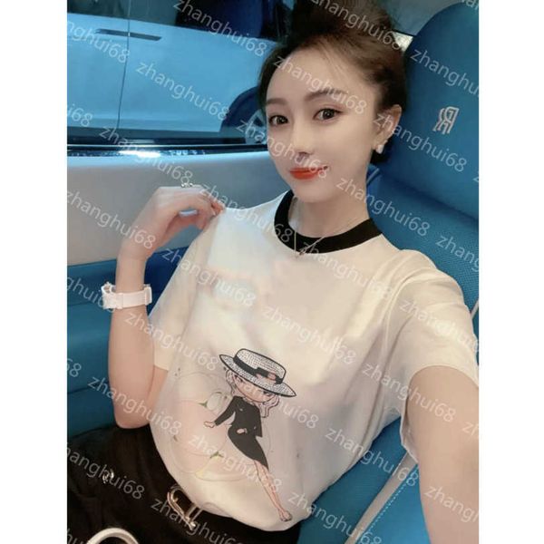 23ss t shirt womens designer clothing womens t-shirt round neck pure cotton color matching cartoon stick drill short sleeve t-shirt womens c, White
23ss t shirt womens designer clothing womens t-shirt round neck pure cotton color matching cartoon stick drill short sleeve t-shirt womens c, White