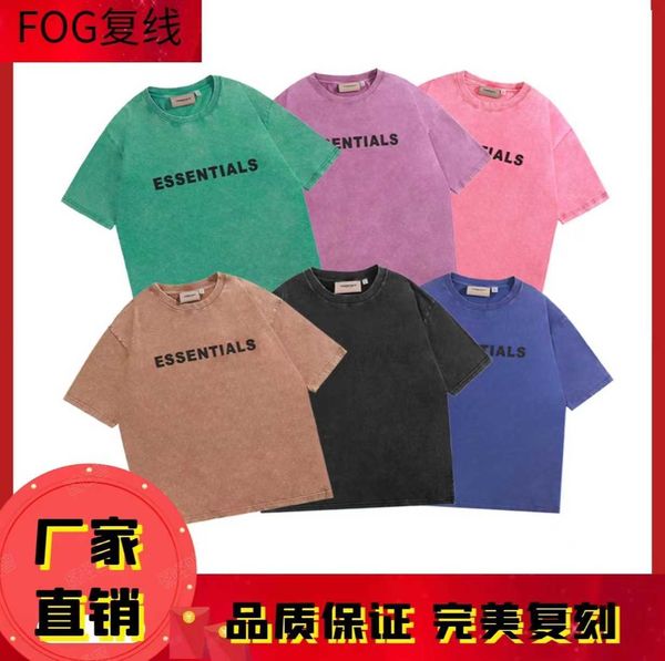 eh05 2023 men's and women's fashion t shirt t-shirts high street brand ess letter silicone short sleeve loose couple, White;black
eh05 2023 men's and women's fashion t shirt t-shirts high street brand ess letter silicone short sleeve loose couple, White;black