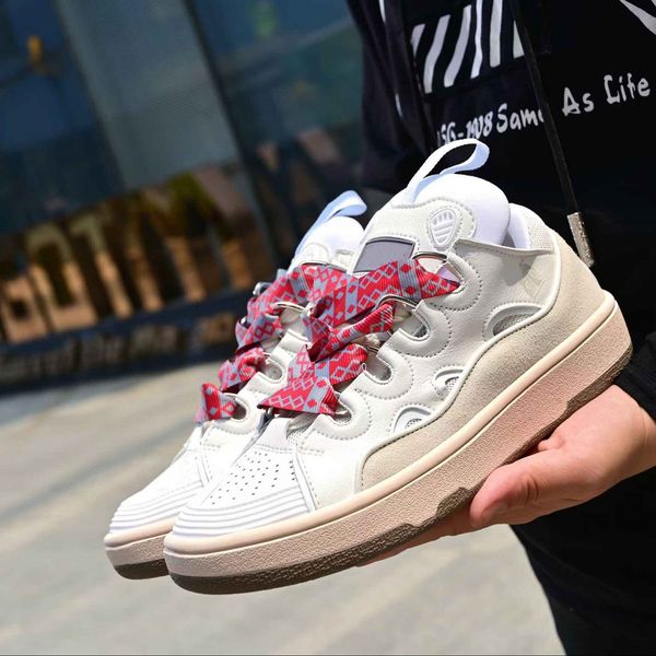 2023 famous brand curb leather & suede sneakers shoes men low-trainers sporty nappa calfskin lining couple runner discount skateboard walkin, Black
2023 famous brand curb leather & suede sneakers shoes men low-trainers sporty nappa calfskin lining couple runner discount skateboard walkin, Black