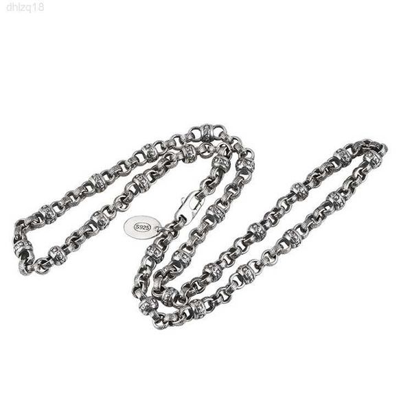 genuine s925 sterling silver jewelry 6mm personality retro text ring design necklace for men
genuine s925 sterling silver jewelry 6mm personality retro text ring design necklace for men