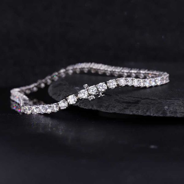 starsgem 10k white solid gold 3.5mm brilliant cut moissanite tennis bracelet jewelry for gift, Silver
starsgem 10k white solid gold 3.5mm brilliant cut moissanite tennis bracelet jewelry for gift, Silver