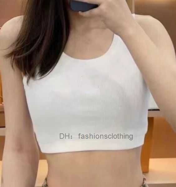 womens tank t-shirt anagram regular cropped cotton jersey camis female femme knits tees embroidery knitted vest sport breathable yoga 3 wtb, White
womens tank t-shirt anagram regular cropped cotton jersey camis female femme knits tees embroidery knitted vest sport breathable yoga 3 wtb, White