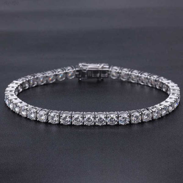 starsgem 14k white solid gold white color moissanite tennis bracelet for gift, Silver
starsgem 14k white solid gold white color moissanite tennis bracelet for gift, Silver