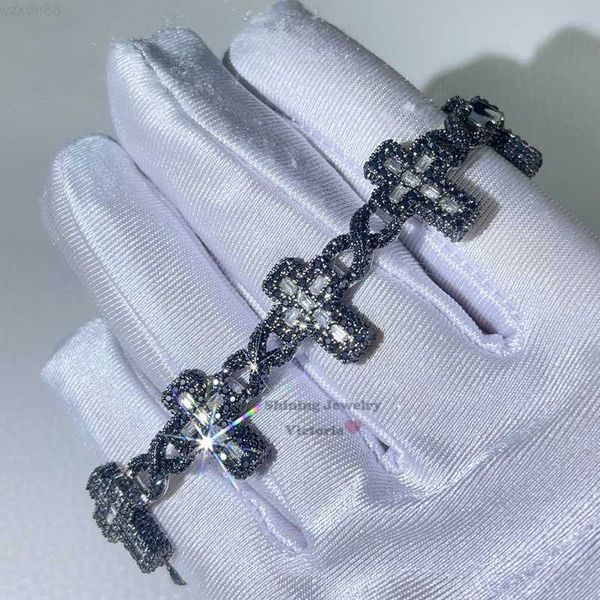 18mm solid silver vvs baguette cut vvs moissanite iced out hip hop cross charm cuban bracelet
18mm solid silver vvs baguette cut vvs moissanite iced out hip hop cross charm cuban bracelet