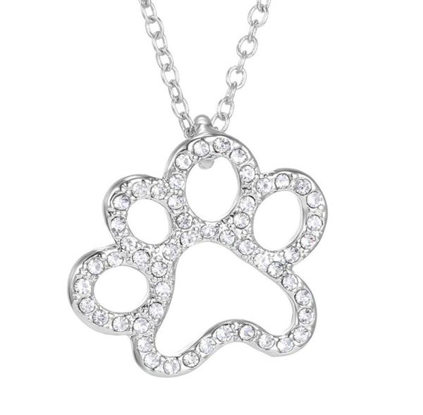 footprint dog cat paw pendant women necklace rhinestone pet animal cute jewelry accessories gift party fashion6561065, Silver
footprint dog cat paw pendant women necklace rhinestone pet animal cute jewelry accessories gift party fashion6561065, Silver