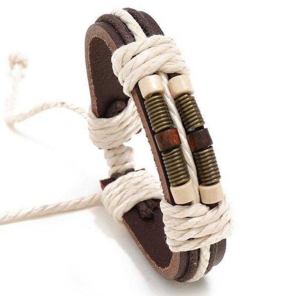 selling accessories simple handmade braided leather bracelet retro style men and women couple bracelets, Golden;silver
selling accessories simple handmade braided leather bracelet retro style men and women couple bracelets, Golden;silver