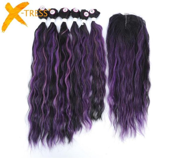 highlight purple colored synthetic hair bundles with lace closure for women middle part weave extensions xtress curly weaving 2207875282, Black;brown
highlight purple colored synthetic hair bundles with lace closure for women middle part weave extensions xtress curly weaving 2207875282, Black;brown