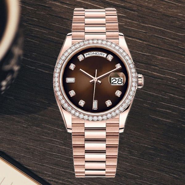 mens watch luxury designer watches reloj 41mm black dial automatic mechanical ceramic fashion classic stainless steel waterproof luminous sa, Slivery;brown
mens watch luxury designer watches reloj 41mm black dial automatic mechanical ceramic fashion classic stainless steel waterproof luminous sa, Slivery;brown