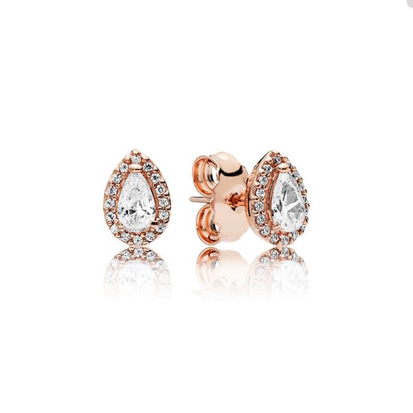 rose gold teardrop stud earrings for pandora jewelry real sterling silver wedding party earring set for women sisters gift crystal diamond e, Golden;silver
rose gold teardrop stud earrings for pandora jewelry real sterling silver wedding party earring set for women sisters gift crystal diamond e, Golden;silver