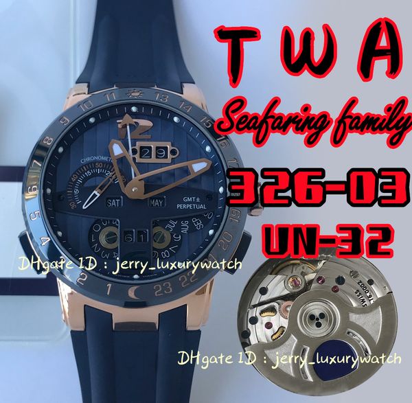 twa 326-03 black toro perpetual calendar luxury men's watch un-32 automatic chain closing movement, 316l steel/ceramic rim/button/crown, Slivery;brown
twa 326-03 black toro perpetual calendar luxury men's watch un-32 automatic chain closing movement, 316l steel/ceramic rim/button/crown, Slivery;brown