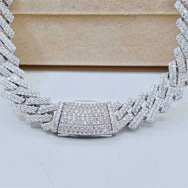custom 14mm moissanite diamond cuban chain hip hop men jewelry iced out cuban link necklace, Silver
custom 14mm moissanite diamond cuban chain hip hop men jewelry iced out cuban link necklace, Silver