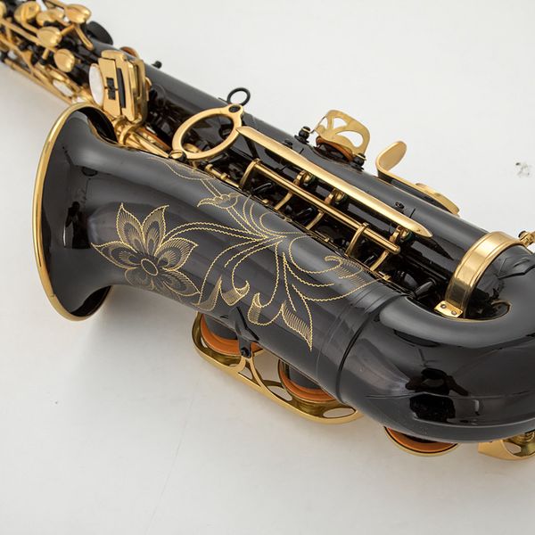 brand black 82z tenor saxophone e-flat gold plated professional saxophone keys with holster mouthpiece and music accessories2563
brand black 82z tenor saxophone e-flat gold plated professional saxophone keys with holster mouthpiece and music accessories2563