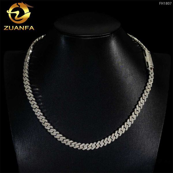 pass diamond tester 925 sterling silver hip hop jewelry men necklace 8mm 2 rows iced out vvs moissanite diamond cuban link chain
pass diamond tester 925 sterling silver hip hop jewelry men necklace 8mm 2 rows iced out vvs moissanite diamond cuban link chain