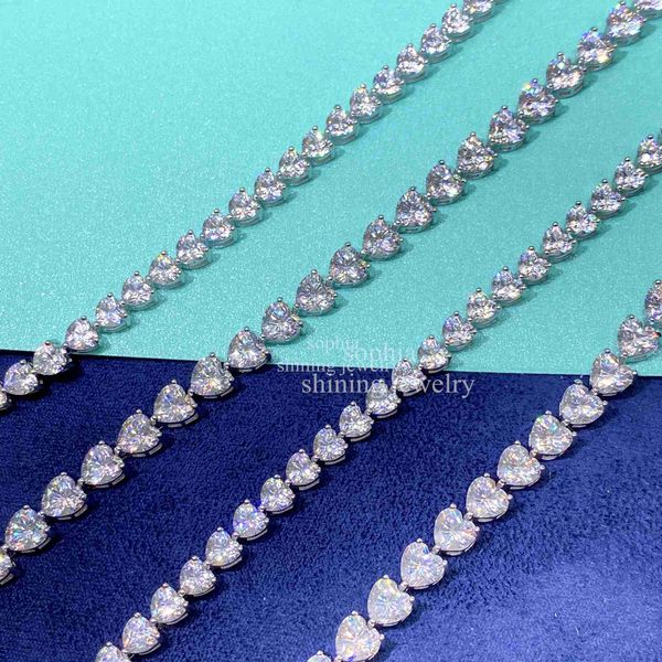 vvs d color white moissanite diamond 925 sterling silver small 4mm heart tennis bracelet
vvs d color white moissanite diamond 925 sterling silver small 4mm heart tennis bracelet