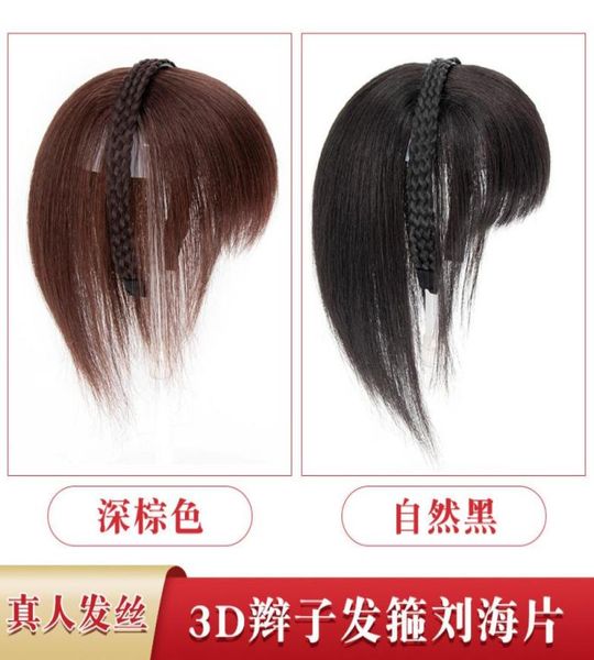 fake bangs air female natural forehead net red headband one real hair cover white hair6102577, Black
fake bangs air female natural forehead net red headband one real hair cover white hair6102577, Black