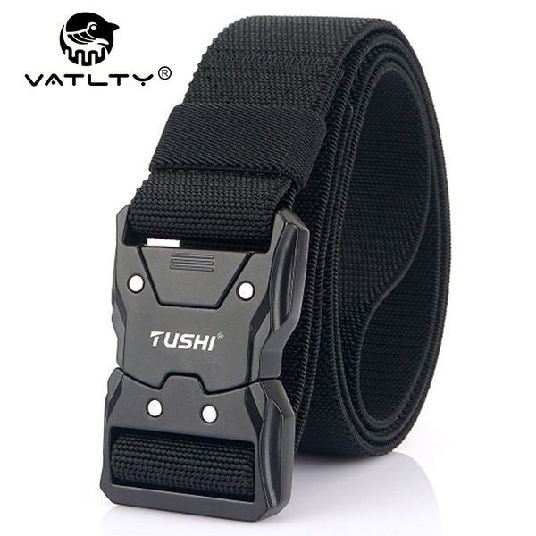 belts vatlty elastic hard alloy quick release buckle tough stretch nylon men's military tactical work accessories 230512, Black;brown
belts vatlty elastic hard alloy quick release buckle tough stretch nylon men's military tactical work accessories 230512, Black;brown