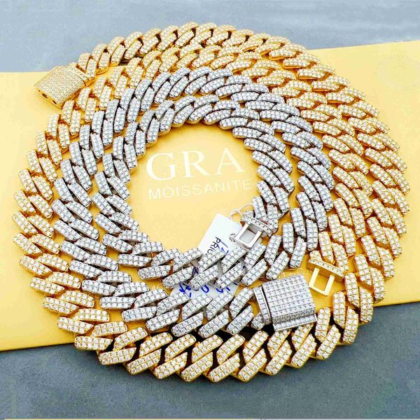 hip hop jewelry sterling silver cuban link chain vvs moissanite diamond necklace 13.5mm wide cuban link
hip hop jewelry sterling silver cuban link chain vvs moissanite diamond necklace 13.5mm wide cuban link
