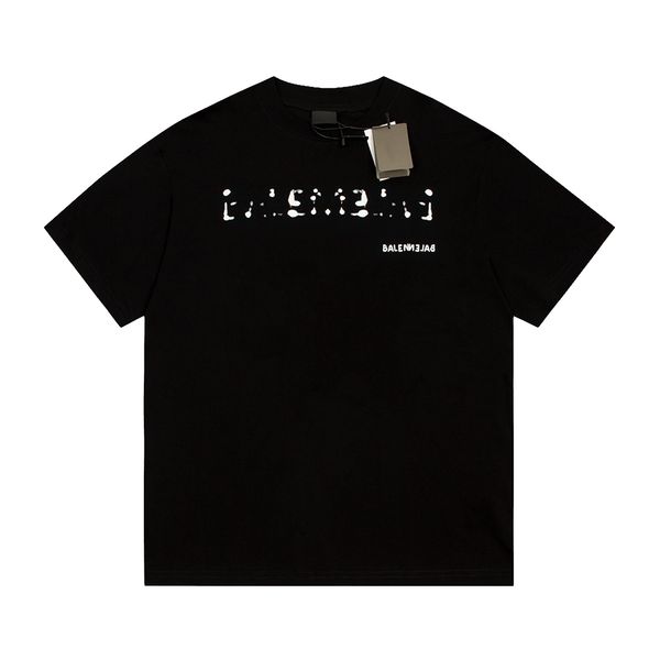 23ss new woman men's t-shirts high end bb classic blur shadow letter printed short sleeve summer beach breathable street casual fashion, White;black
23ss new woman men's t-shirts high end bb classic blur shadow letter printed short sleeve summer beach breathable street casual fashion, White;black