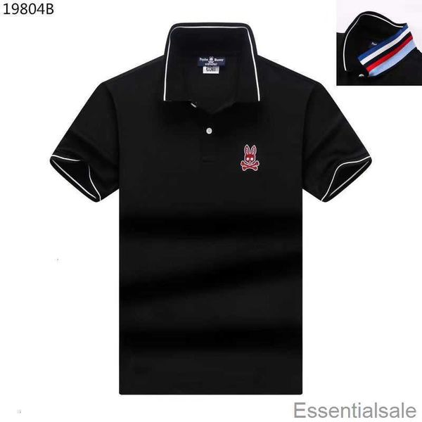2023 summer new product psycho bunny skull rabbit embroidered polo shirt rib lapel casual fashion trendy men ix7q, White;black
2023 summer new product psycho bunny skull rabbit embroidered polo shirt rib lapel casual fashion trendy men ix7q, White;black