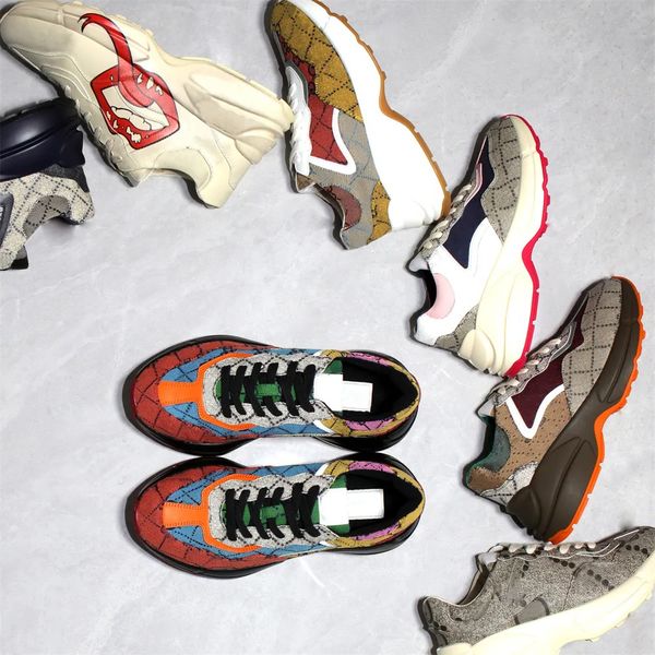 designer sneakers rhyton platform shoes men women vintage daddy sneaker luxury brand lady running trainers chaussures multicolor shoes, Black
designer sneakers rhyton platform shoes men women vintage daddy sneaker luxury brand lady running trainers chaussures multicolor shoes, Black