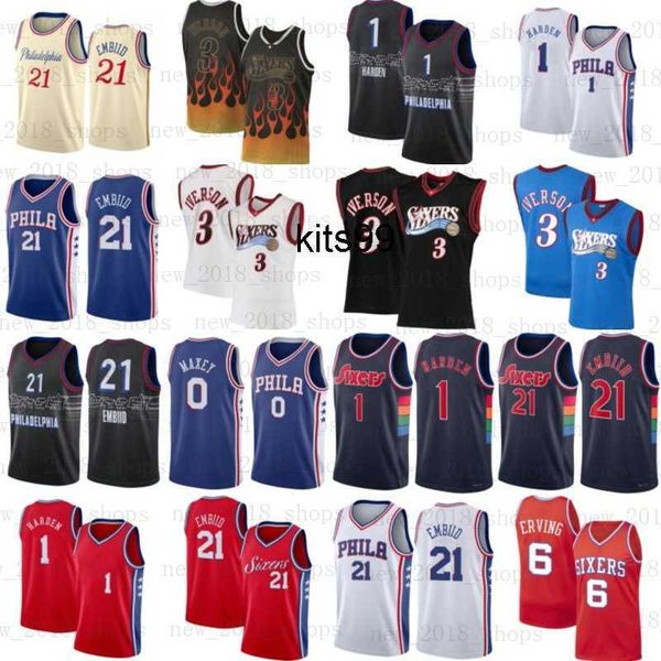custom allen iverson james harden 75th custom jersey ''76ers''men women youth joel 21 embiid 22 matisse thybulle julius, Black
custom allen iverson james harden 75th custom jersey ''76ers''men women youth joel 21 embiid 22 matisse thybulle julius, Black