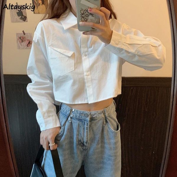 shirts shirts women cropped slim white clothing long sleeve college pockets daily bf casual solid simple design stylish allmatch
shirts shirts women cropped slim white clothing long sleeve college pockets daily bf casual solid simple design stylish allmatch