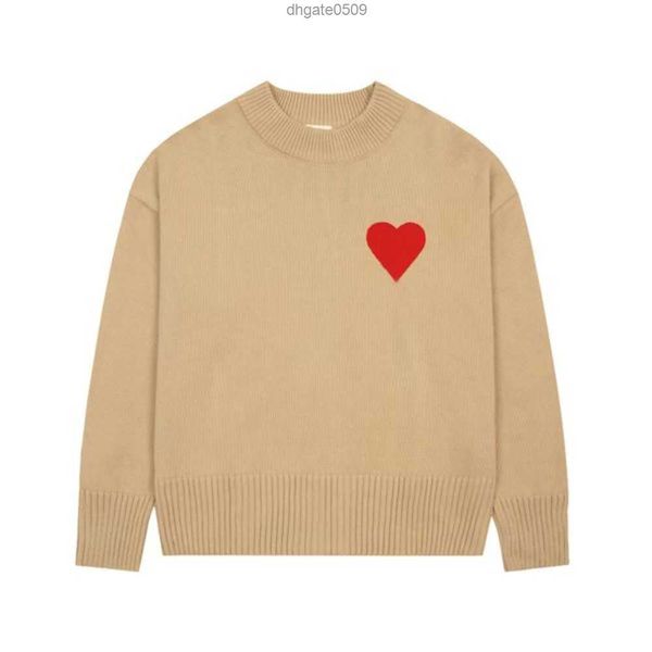amis paris fashion mens designer amies knitted sweater embroidered red heart solid color big love round neck short sleeve a t-shirt for men, White;black
amis paris fashion mens designer amies knitted sweater embroidered red heart solid color big love round neck short sleeve a t-shirt for men, White;black