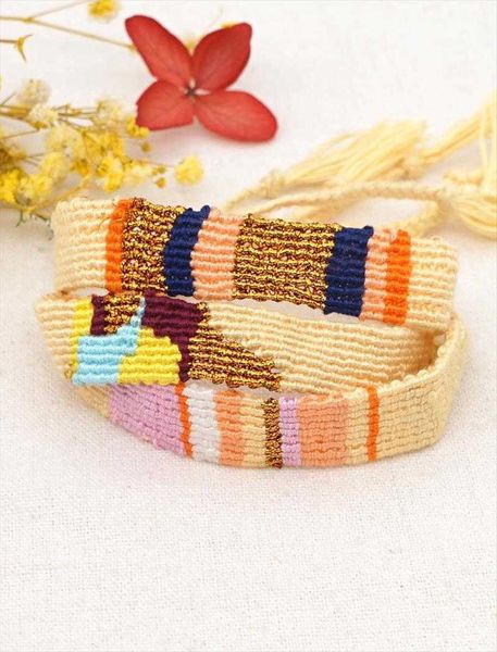 bohemian ins style bead wool strands woven wire mesh red bracelet beaded small, Black
bohemian ins style bead wool strands woven wire mesh red bracelet beaded small, Black