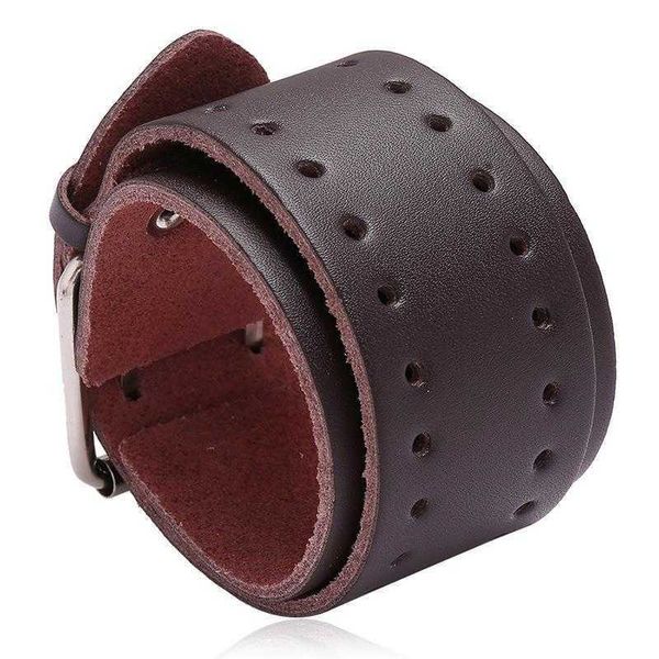 punk double layer cattle leather bracelet personality simple accessories stable, Golden;silver
punk double layer cattle leather bracelet personality simple accessories stable, Golden;silver