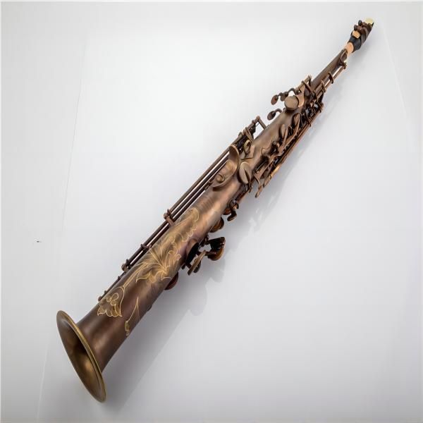 french-made brand vi saxophone bb b flat brass soprano saxophone natural wind instrument housing keys engraved standard2563
french-made brand vi saxophone bb b flat brass soprano saxophone natural wind instrument housing keys engraved standard2563