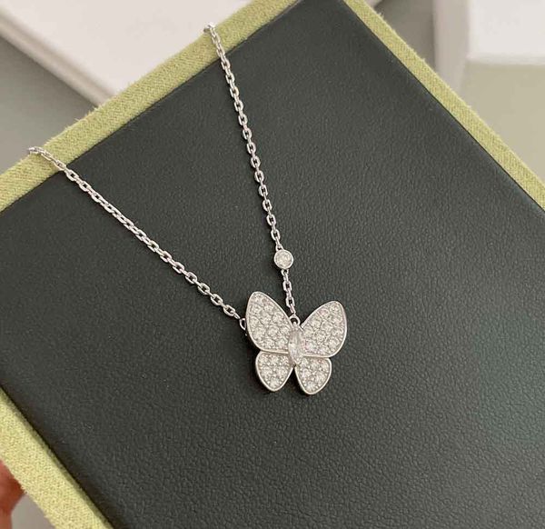 2023 luxury quality charm butterfly pendant necklace with sparkly diamond silver plated stud earring have stamp box ps5093, Golden
2023 luxury quality charm butterfly pendant necklace with sparkly diamond silver plated stud earring have stamp box ps5093, Golden