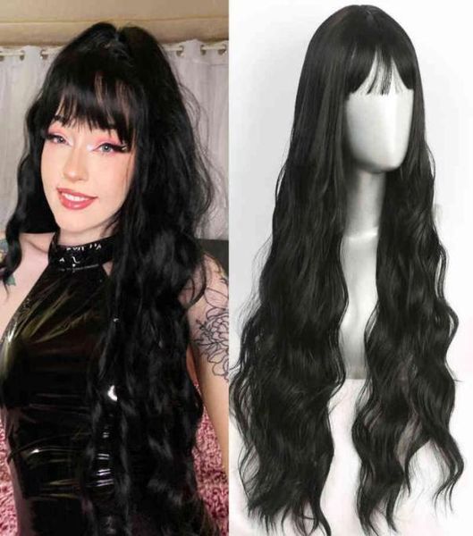 hair synthetic blackbrown color long wavy with fluffy bangs for women to wear daily heatresistant 2203016584772, Black;brown
hair synthetic blackbrown color long wavy with fluffy bangs for women to wear daily heatresistant 2203016584772, Black;brown
