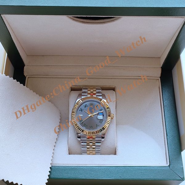 u1f watch 41mm mens watches 126333 date watch men's automatic 2813 2 tone yellow gold jubilee bracelet wristwatches, Slivery;brown
u1f watch 41mm mens watches 126333 date watch men's automatic 2813 2 tone yellow gold jubilee bracelet wristwatches, Slivery;brown