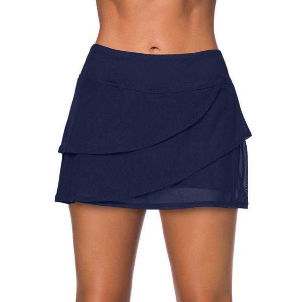 pure color ruffles womens swimwear high waist swimming trunks summer simple five point, White;black
pure color ruffles womens swimwear high waist swimming trunks summer simple five point, White;black