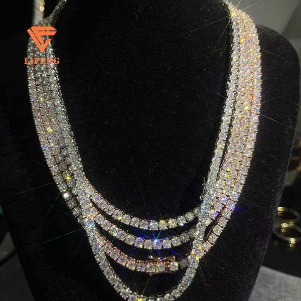 lifeng jewelry 6mm luxury classic moissanite tennis chain tennis necklace s925 silver tennis chain hip hop mens chain
lifeng jewelry 6mm luxury classic moissanite tennis chain tennis necklace s925 silver tennis chain hip hop mens chain