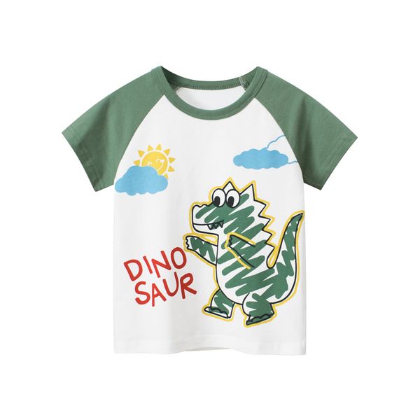 kids korean version of dinosaur children's clothes summer children's clothes boys short sleeve t-shirt baby clothes, Blue
kids korean version of dinosaur children's clothes summer children's clothes boys short sleeve t-shirt baby clothes, Blue