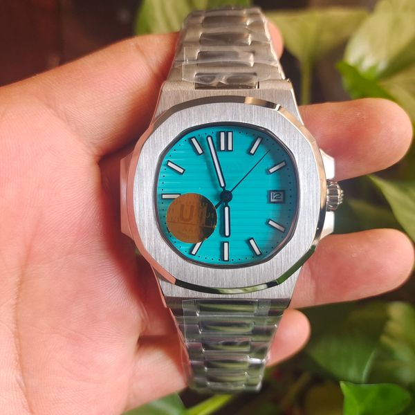 u1 make anniversary very good men watches 40mm 5711 sky blue dial 316l sapphire automatic mechanical luminescent mens wristwatches, Slivery;brown
u1 make anniversary very good men watches 40mm 5711 sky blue dial 316l sapphire automatic mechanical luminescent mens wristwatches, Slivery;brown