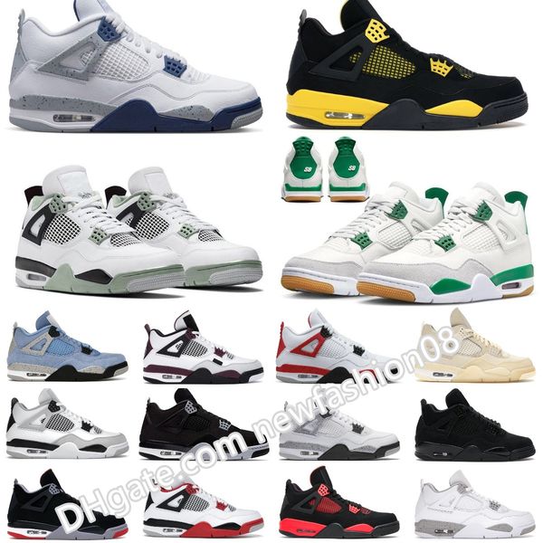 jumpman 4 4s basketball shoes retro for men women og red thunder pine green military black cat white oreo sail seafoam university blue bred
jumpman 4 4s basketball shoes retro for men women og red thunder pine green military black cat white oreo sail seafoam university blue bred