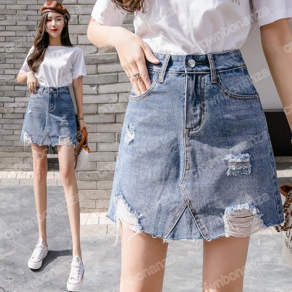 women jeans mini skirt 2023 summer ripped high waist denim shorts skirt woman fashion all-match a-line skirts streetwear, Black
women jeans mini skirt 2023 summer ripped high waist denim shorts skirt woman fashion all-match a-line skirts streetwear, Black