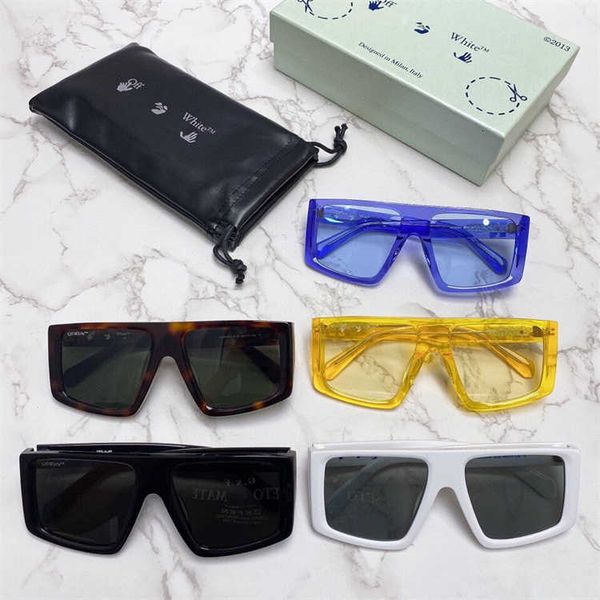 

Fashion OFF W sunglasses Luxury 23 New men's ow box WHITE women's OERI004 with logo