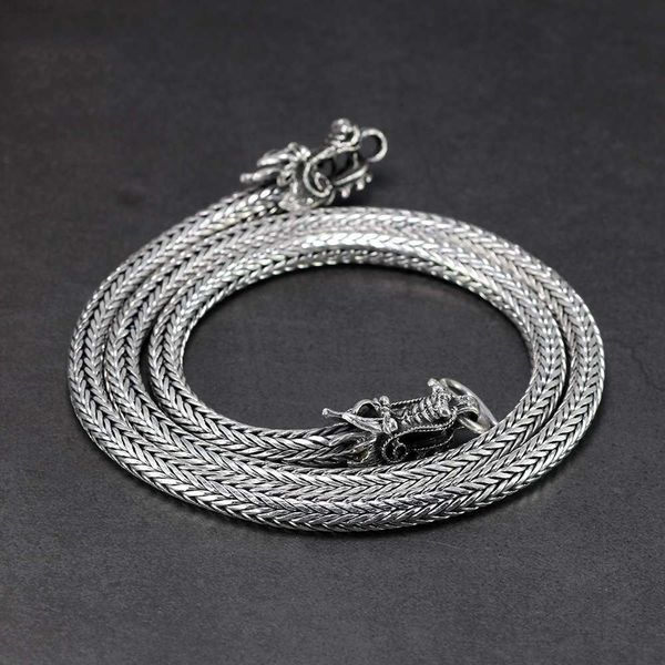 necklace packaging 925 sterling silver pendant jewelry double dragons chain necklace for men
necklace packaging 925 sterling silver pendant jewelry double dragons chain necklace for men