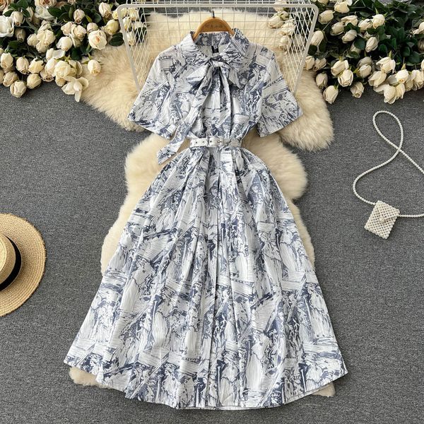 casual dresses 2023 french dress summer new elegant temperament floral lace-up waist stunning high-end a-line long dresses, Black;gray
casual dresses 2023 french dress summer new elegant temperament floral lace-up waist stunning high-end a-line long dresses, Black;gray
